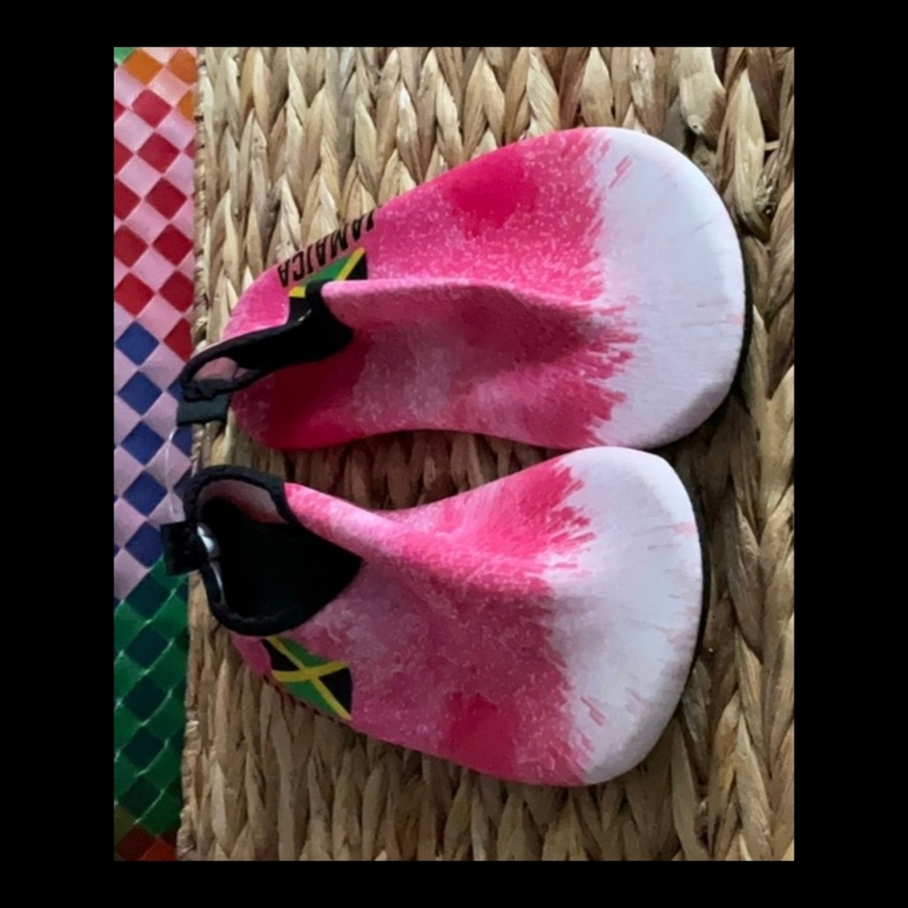 Pink and White Water Shoes 🇯🇲